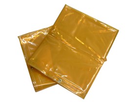 Cortina Amarilla para Box de Soldadura